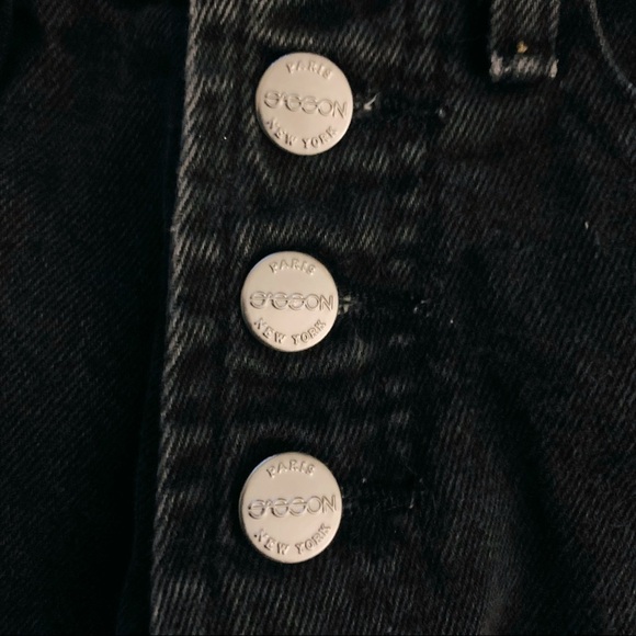 Vintage Sassoon High Waist Jean Shorts - Picture 5 of 5